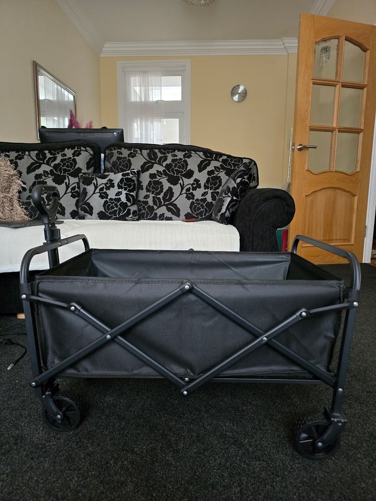 Brand New Utility folding cart trolley camping festival wagon Collapsible Hiking Shopping brand new