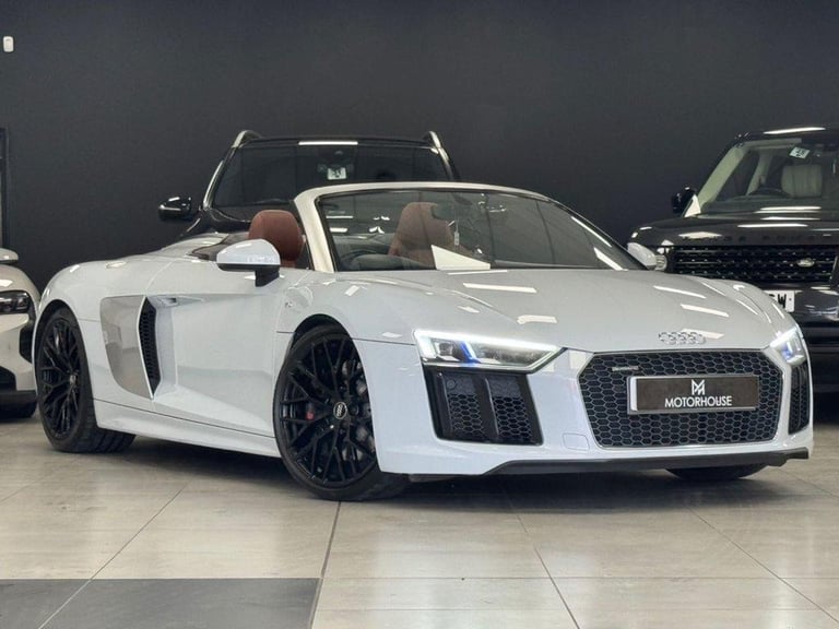 2017 T AUDI R8 5.2 FSI V10 SPYDER 2DR PETROL S TRONIC QUATTRO EURO 6 (S/S) (540