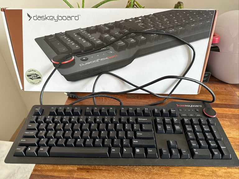  Das Keyboard 4 Professional with MX Brown Switches.