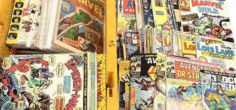 image for Collection of Marvel / DC Comics (1970's, 80's)