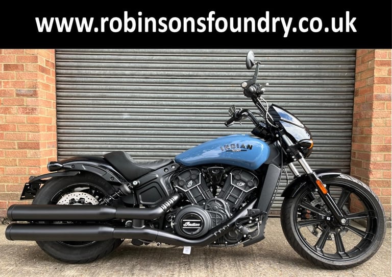 Indian Scout Rogue in Storm Blue * Reduced * New Un-Registered