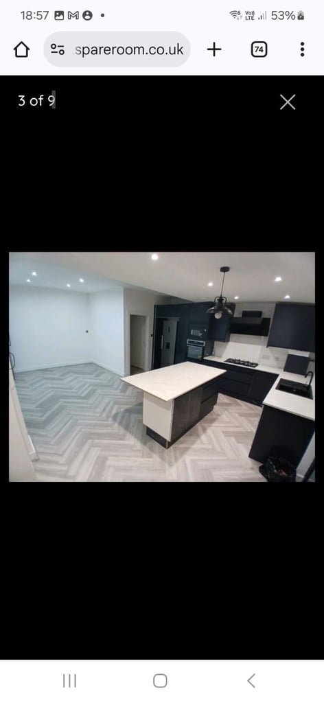 A nice room in shared house