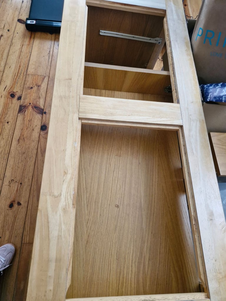 Vintage Wooden Sideboard - Unique Colour, Good Condition