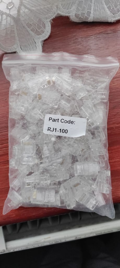 image for RJ45 cat6 connectors 