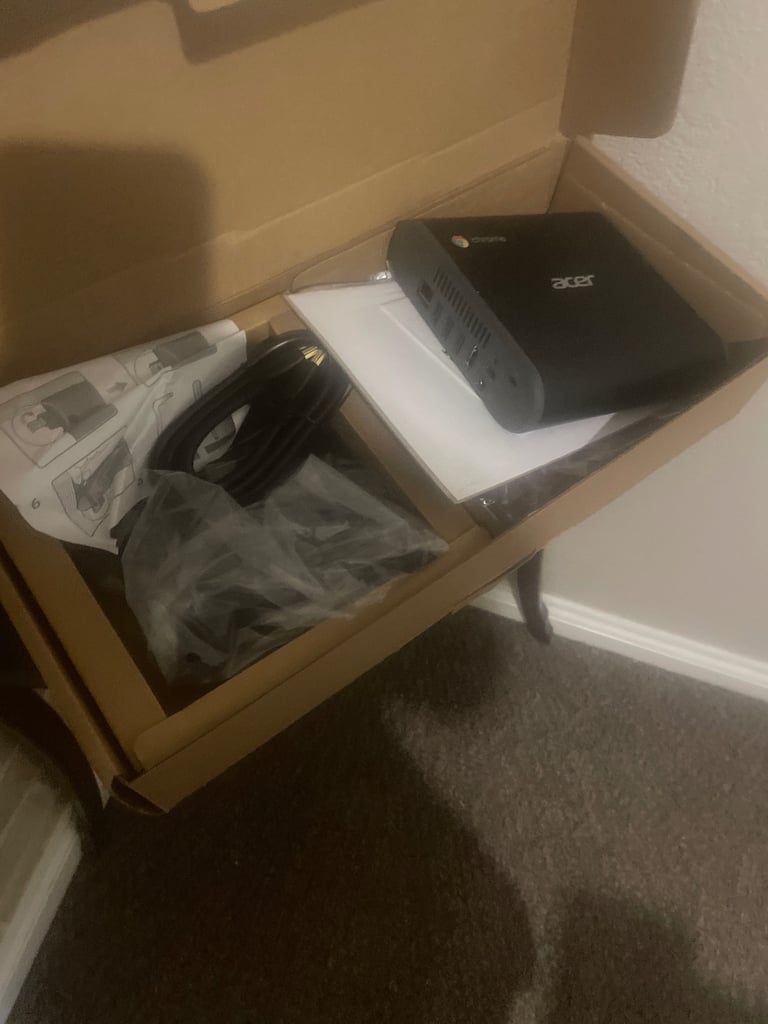 image for Acer Chromebox with all the accessories 