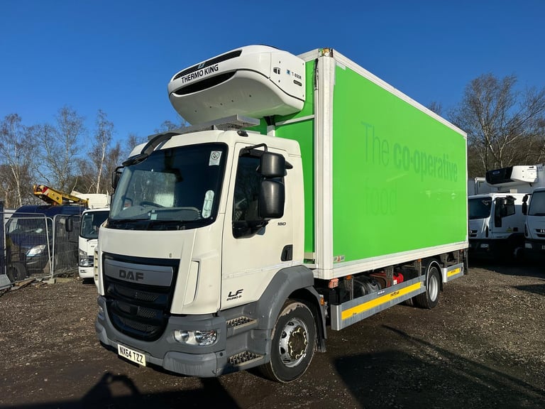DAF TRUCKS LF180 2014 64 EURO 6 14 ton fridge freezer truck air con