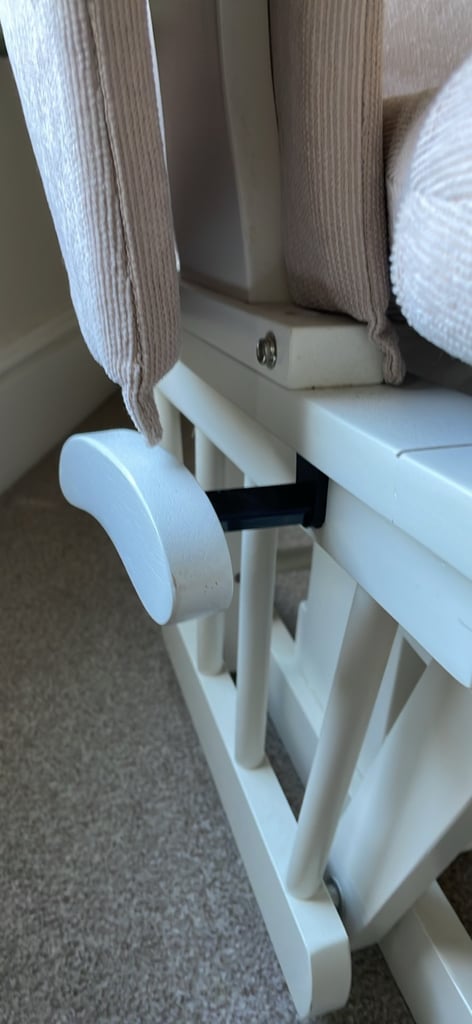 Nursing glider rocking chair