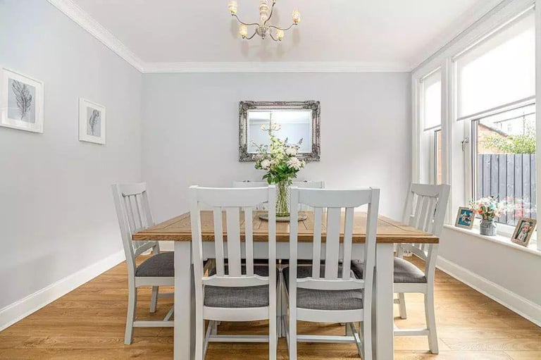Dining table and chairs 