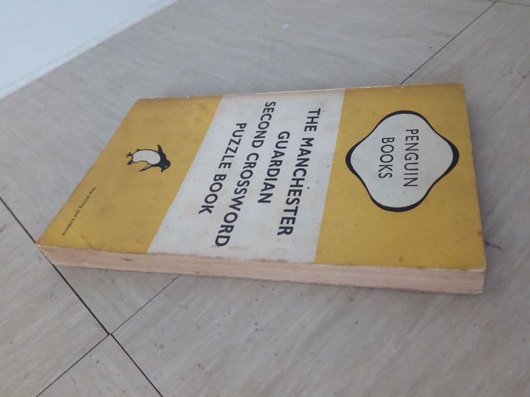 1948 MANCHESTER GUARDIAN SECOND CROSSWORD PUZZLE BOOK *FIRST EDITION VINTAGE PENGUIN BOOK