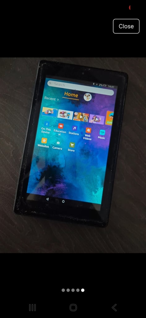 Kids Kindle Fire 7 - working 