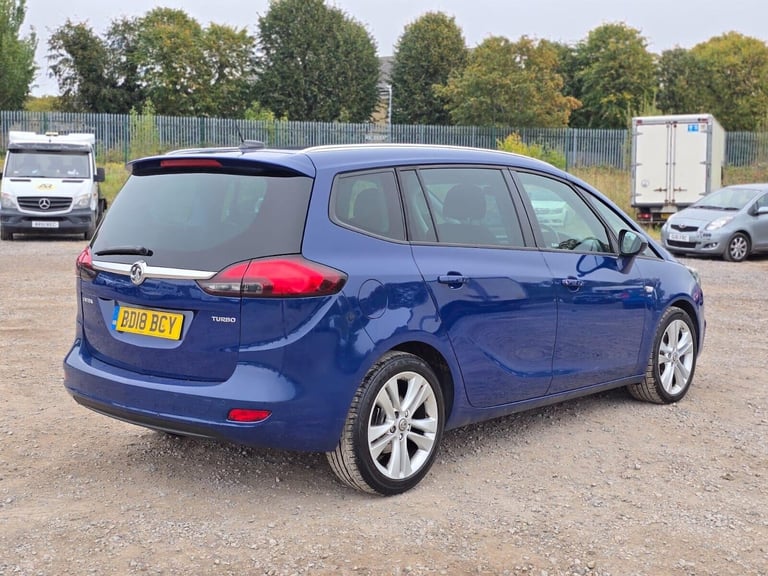 2018 Vauxhall Zafira 1.4i Turbo SRi Nav MPV 5dr Petrol Auto Euro 6 (140 ps) MPV Petrol Automatic