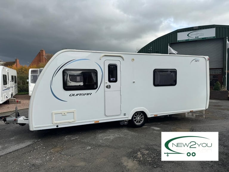 2014 Lunar Quasar 564 4 Berth Caravan + Motor Mover - STOCK NO E229