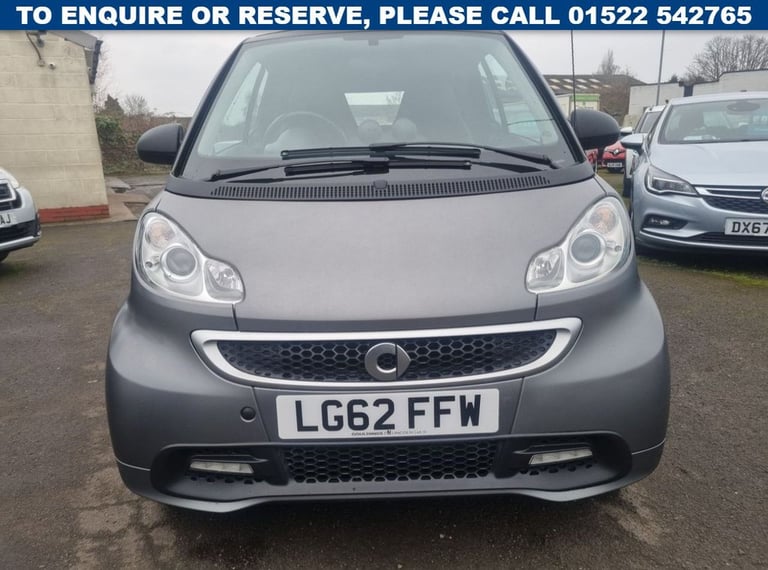 2012 smart fortwo 1.0 Pulse Cabriolet 2dr Petrol SoftTouch Euro 5 (84 bhp) Convertible Petrol Aut...