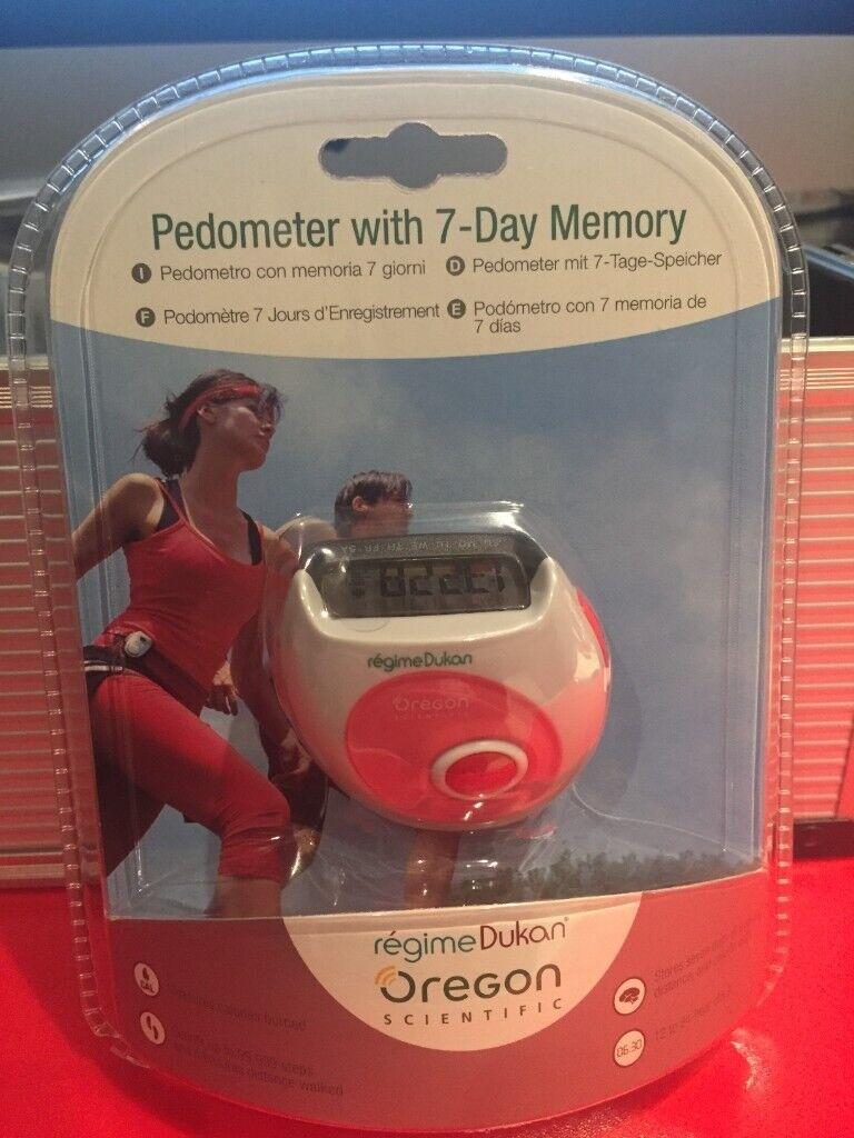 image for OREGON PEDOMETER WITH 7 DAY MEMORY