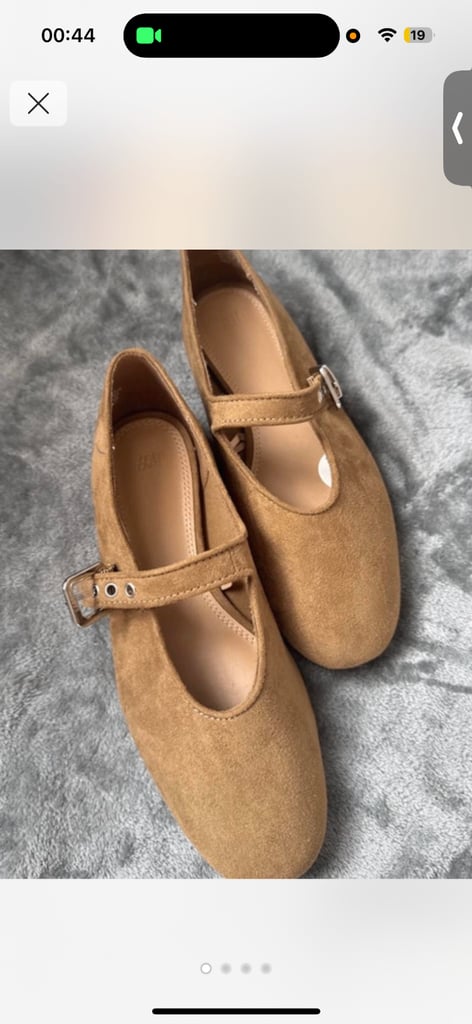 image for Khaki Green ballerina shoes 