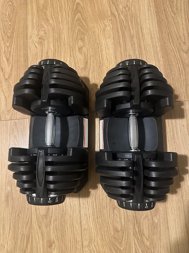 image for Adjustable dumbbells 5-40kg good as new