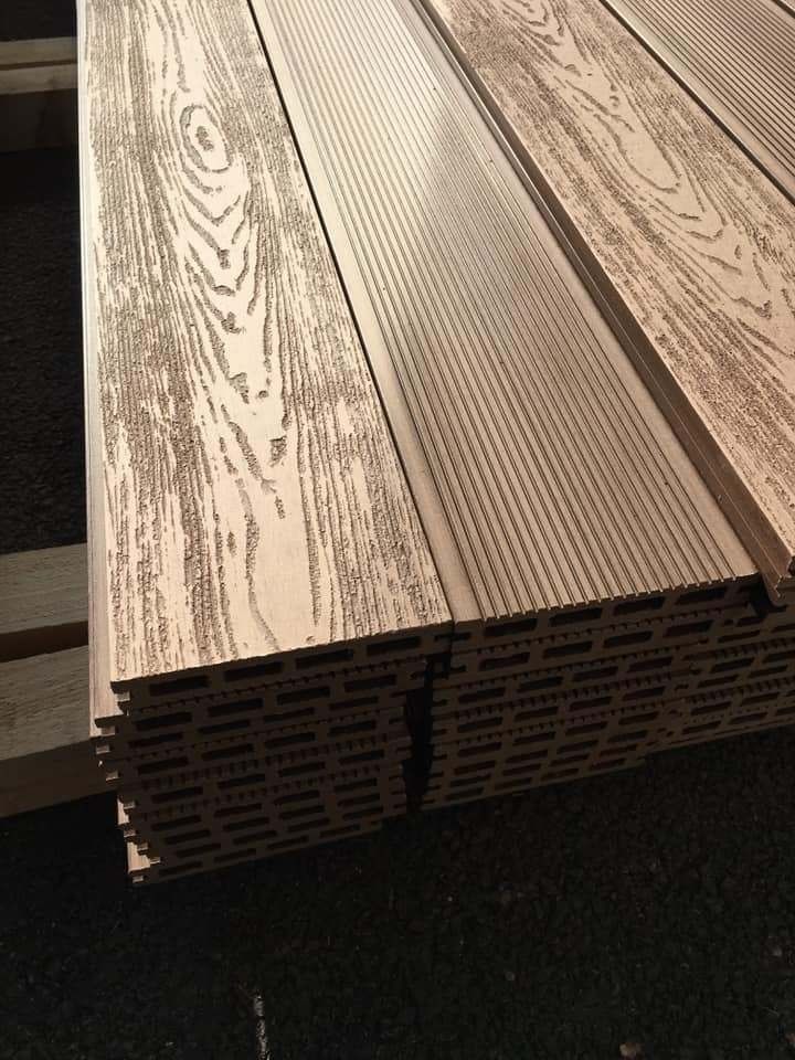 image for Textured Composite Decking Boards with Wood Grain | 2.4m, 3.6m, 4.8m Options