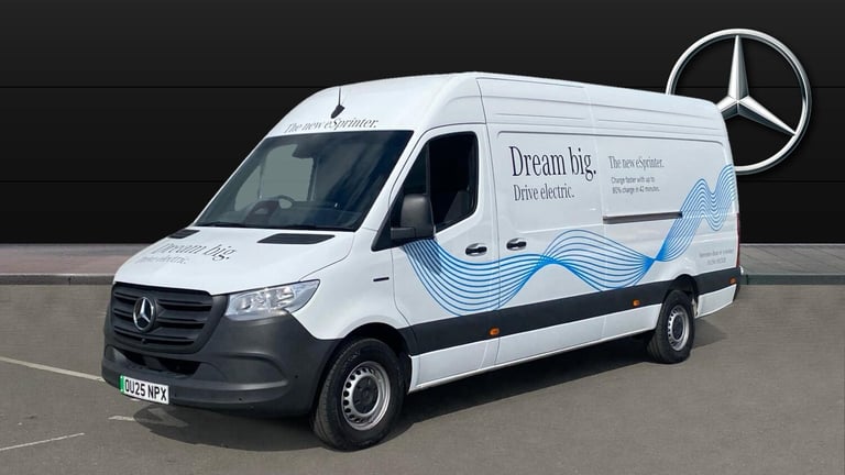 2025 Mercedes-Benz Sprinter 100kW 113kWh Pro Van Auto PANEL VAN ELECTRIC Automatic