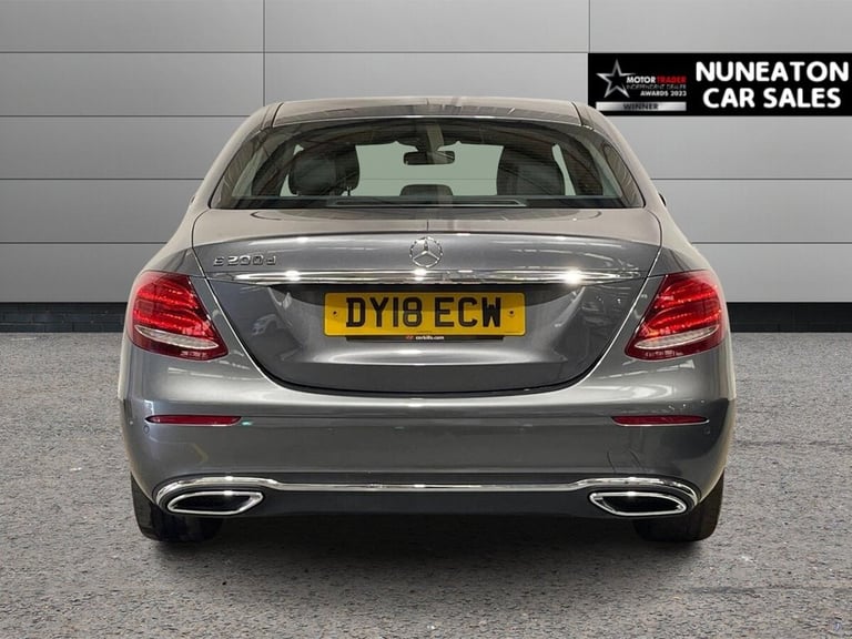 2018 Mercedes-Benz E-Class 2.0 E200d SE Saloon 4dr Diesel G-Tronic+ Euro 6 (s/s) (150 ps) Saloon ...