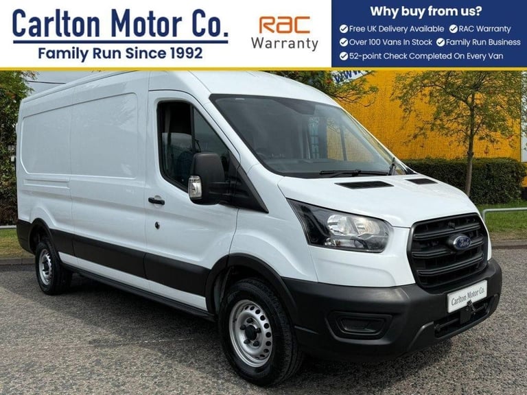 2022 Ford Transit 2.0 350 EcoBlue Leader Panel Van [ Air Con ] RWD L3 H2 Euro 6 