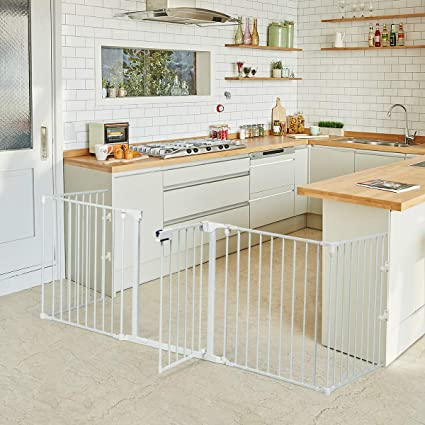 Adjustable Isolation Fence for Baby Pet