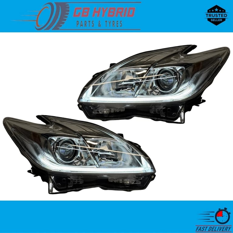 Toyota Prius 2012-2015 Front LED Headlight Both Sides (Import Only)