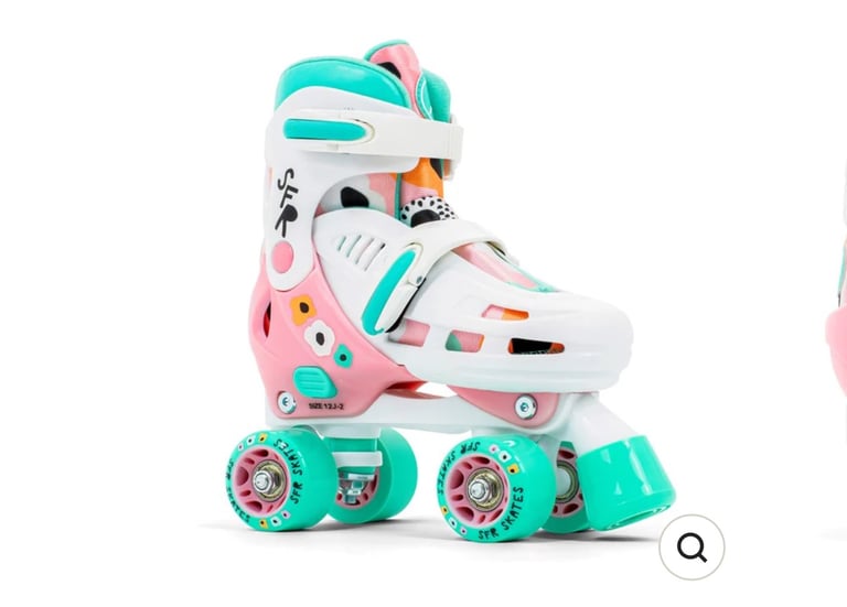 image for SFR Storm V Adjustable Roller Skates - Flower UK3-6 from Slickwillies