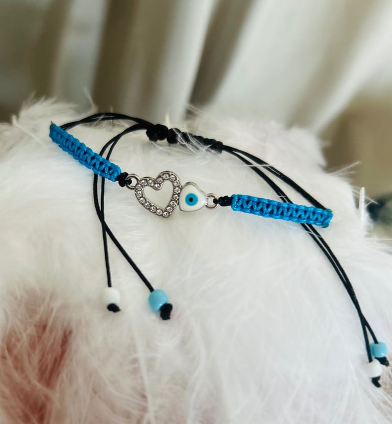 image for Blue handmade bracelet 
