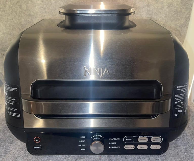 Buy NINJA AG651UK, Foodi Max Pro Health Grill, Flat Plat & Air Fryer