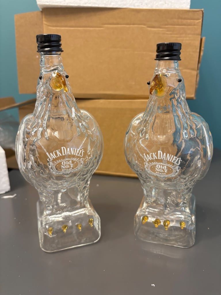 image for Brand new pair of Jack Daniel’s whiskey decanters 