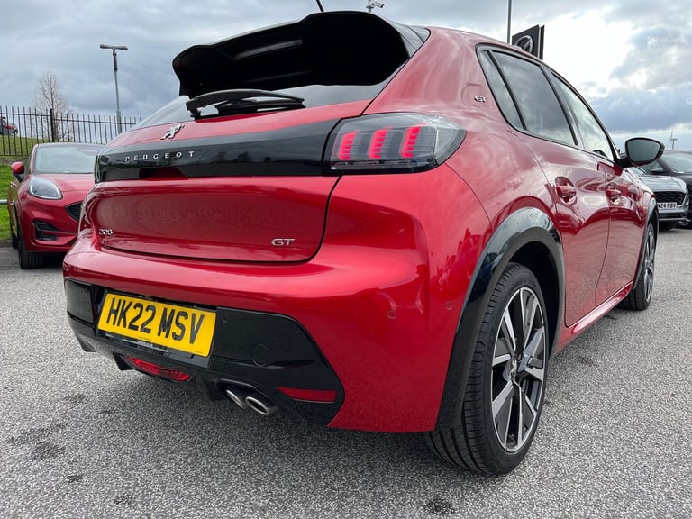 2022 Peugeot 208 1.2 PureTech 130 GT 5dr EAT8 HATCHBACK PETROL Automatic