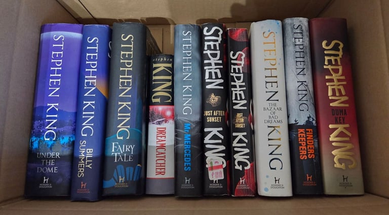 image for Job lot of 10 Stephen King books