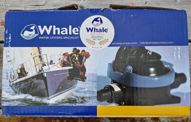 Used Whale Gusher Urchin Bilge Pump 43LPM BP9013 