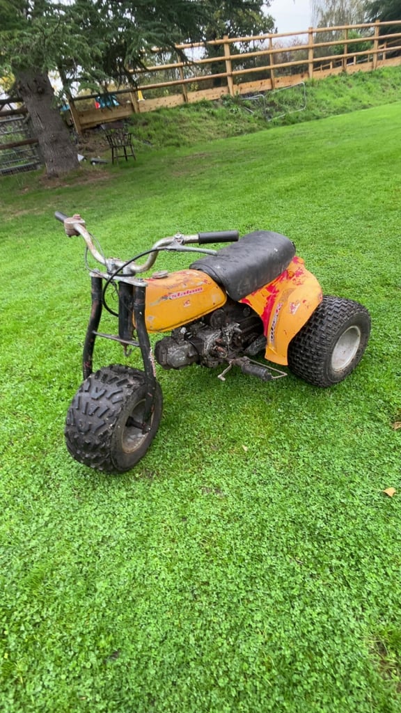 Classic vintage Honda atc 70 project trike motorbike quad