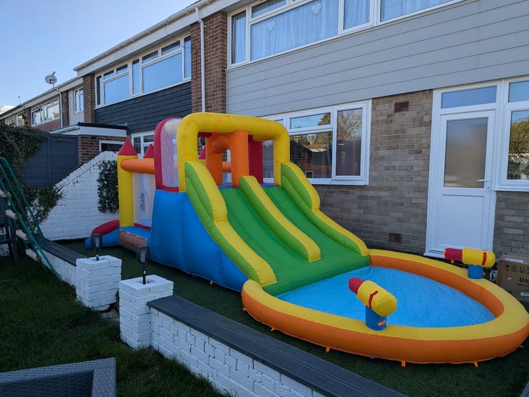  3 Slide Bouncy Castle