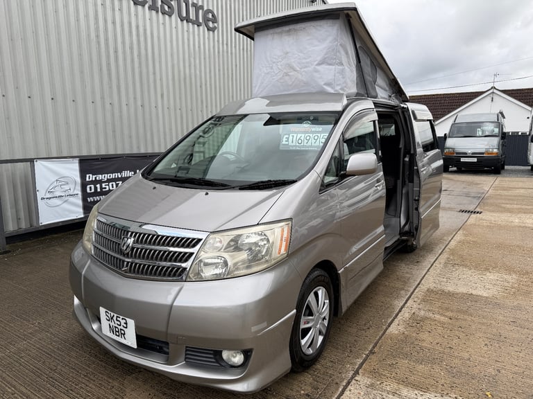 2003 (53)reg Toyota Alphard 2.4 Automatic Camper Van 4 Berth PRO Conversion