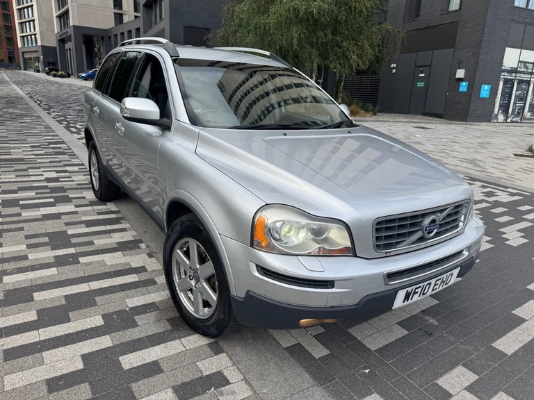 2010 VOLVO XC90 ACTIVE D5  GEARTRONIC AUTO 2.4 DIESEL SILVER 7 SEATER 5DR 