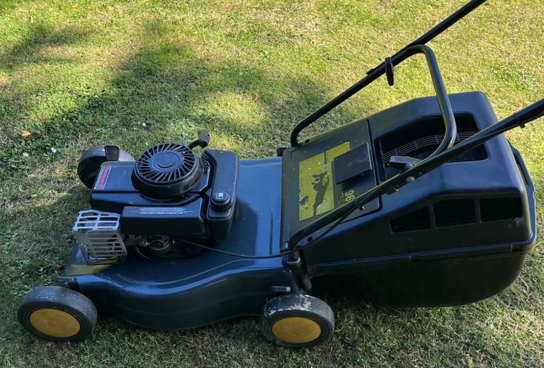 Alko petrol lawnmower VGC big 19”cut heavy gauge steel deck easy start mower serviced sharpened 