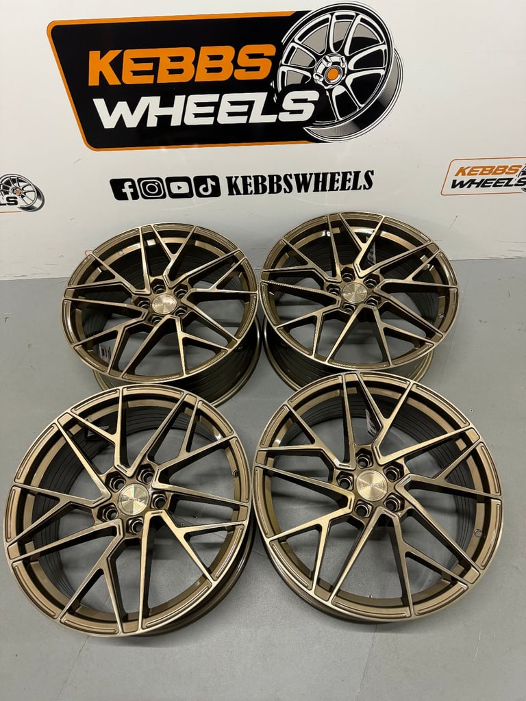  19" AUDI RIVIERA RF106 ALLOY WHEELS A4 A3 A6 A7 A8 S4 S3 S6 RS4 RS3 MK2 TT MK3 TT Q3 Q5