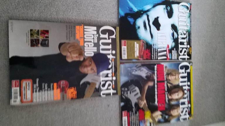Guitarist, the guitar players bible magazine - UK publication - Bundle