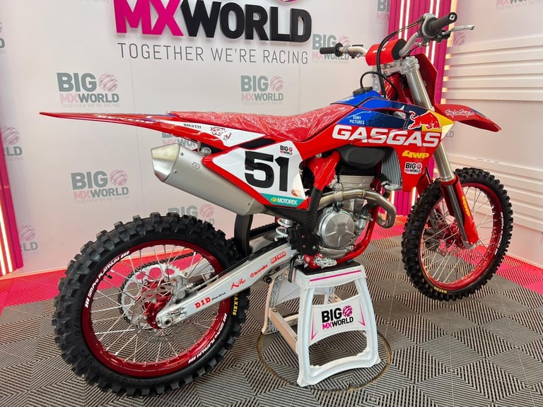 Gas Gas MCF 350 2024 - Brand New / Zero Hrs / SM Pro & Red Bull Graphics