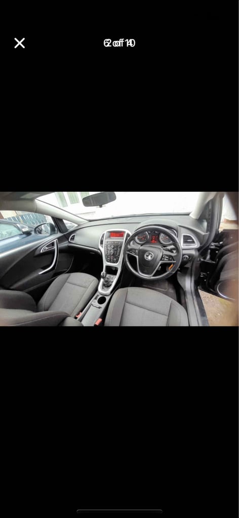 Vauxhall, ASTRA, Hatchback, 2012, Manual, 1398 (cc), 5 doors