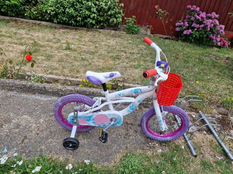 KIDS GIRLS CHILDREN AVIGO 14 INCH WHEELS BIKE BICYCLE