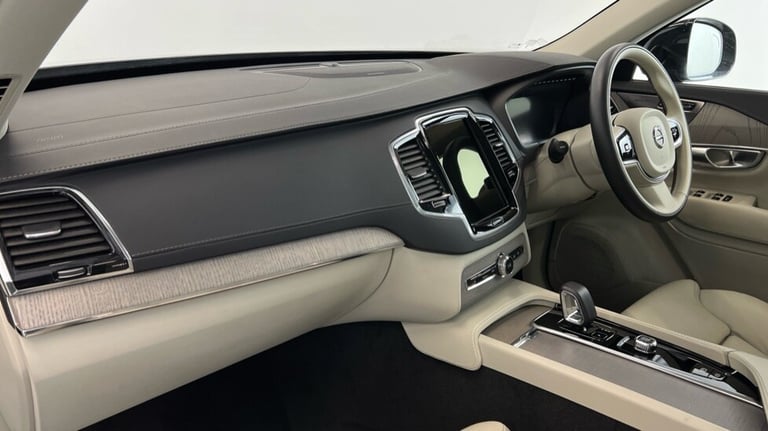 2024 Volvo XC90 Plus, B5 AWD Mild hybrid, Petrol, Dark, 7 Seats (Blond Leather, BLIS) Estate Petr...