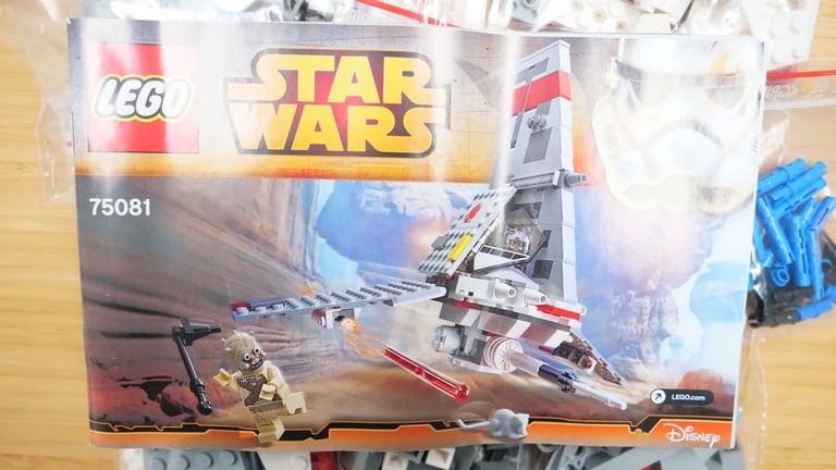 image for LEGO Star Wars | 75081 --- T-16 Skyhopper --- disassembled