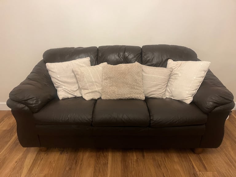 image for Free Italian leather sofa and chairs