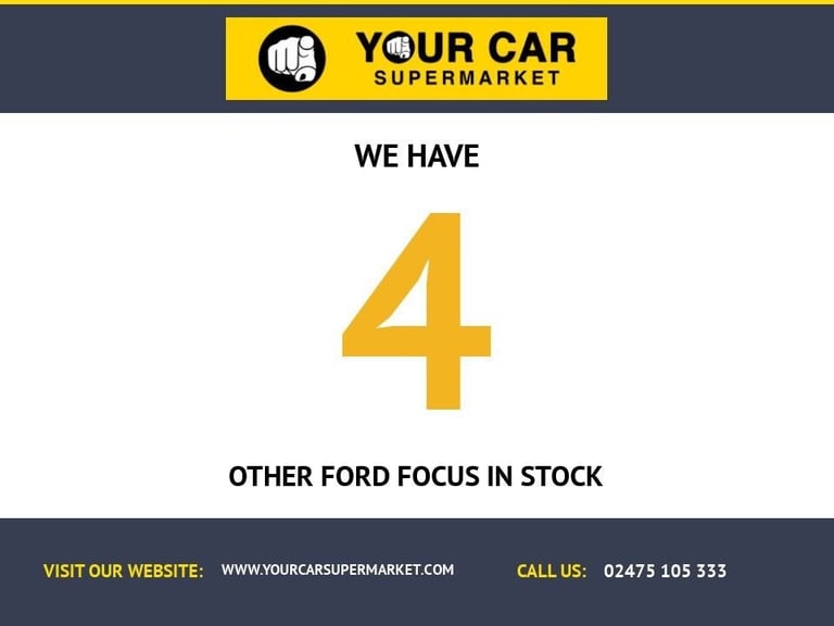 2018 Ford Focus 1.0 EcoBoost 125 Titanium 5dr HATCHBACK PETROL Manual