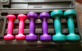 set of exercise weights