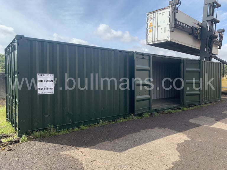 40ft Shipping Container with Side Access Doors – Steel Storage Unit – For Sale