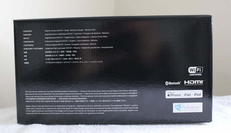 Canon R7 Body Never used